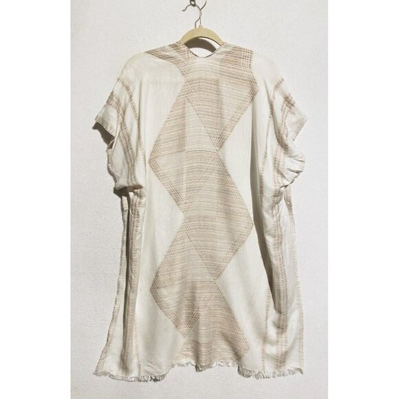 Anthropologie Do Everything in Love Top Womens One Size Boho Kimono Aztec Tribal - Picture 4 of 6